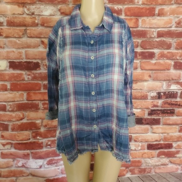 Free People Seeking Starlight Shirt Small NWT - Picture 2 of 6